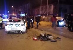 Bursa'da polis otosunun da karıştığı zincirleme kaza: 2'si polis, 4 yaralı