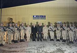 Şenyayla bölgesinde eksi 10 derecede yeni yılı elleri tetikte karşıladılar