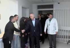 İstanbul Valisi Gül'den yeni yılın ilk bebeği Kaan'a ziyaret