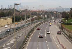 İstanbul'da yılın ilk gününde yollar boş kaldı