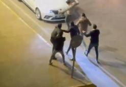 Şanlıurfa’da yol ortasındaki kavga kamerada