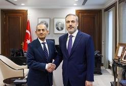 Bakan Fidan, Irak Türkmen Cephesi Başkanı Turan ile görüştü