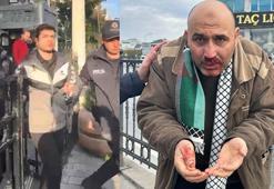 Filistin'e destek yürüyüşündeki yumruklu saldırı: Saldırgana tokat atan şüpheli serbest bırakıldı