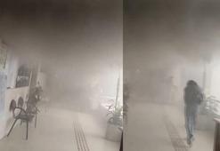 Bayrampaşa belediye binasında yangın