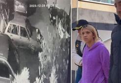 Esenler'de otomobil hırsızları kamerada; lastiği patlayınca bıraktılar