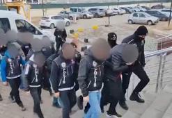 Uyuşturucu partisine polis baskını; 8 gözaltı