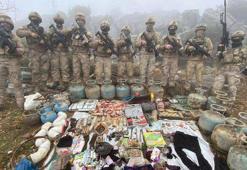 Bingöl’de teröristlerin kullandığı 8 katlı mağara tespit edildi