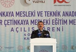 Bakan Tekin: Birçok çocuğumuz meslek liselerinden istihdam garantili mezun oluyor