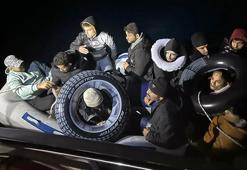 Bodrum'da 32 kaçak kurtarıldı, 45 kaçak yakalandı