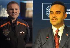 Bakan Kacır: İlk Türk astronot uzay yolculuğuna çıkıyor