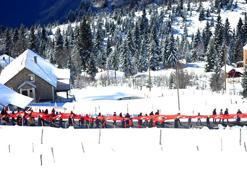 Trabzon'da Sis Dağı’nda Sarıkamış şehitleri anıldı