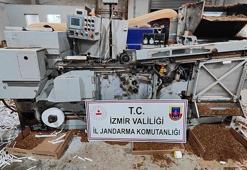 Bandrolsüz ve kaçak sigara üretimi için fabrika kurmuşlar