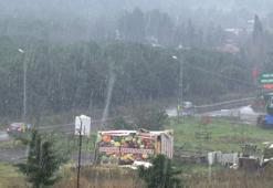 İstanbul'da kar yağışı etkili oluyor