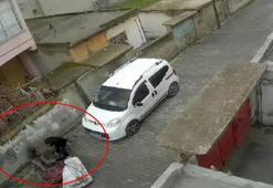 Batman’da çekçekle rögar kapağı hırsızlığı kamerada