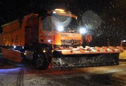 Bolu Dağı'nda kar yağışı başladı