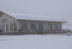 Keltepe Kayak Merkezi'nde kar kalınlığı 10 santime ulaştı