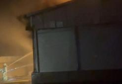 Eyüpsultan'da sebze deposunda yangın