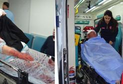 Kavga eden 40 yılık çift, vazo ile birbirini yaraladı