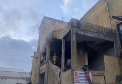 Bayrampaşa'da Sanayi Sitesi içerisinde aynı anda iki yangın çıktı