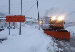 Beytüşşebap'ta kar kalınlığı 1 metreyi aştı, 20 köy yolu kapandı