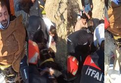 Kayalıklara düşen yamaç paraşütçüsü yaralandı