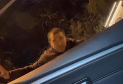 Şişli'de değnekçilik yapan şüpheli suçüstü yakalandı