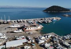 Balıkçı barınağında kışlamaya 'işgalci tekne' engeli