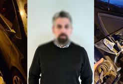 Eski kız arkadaşının sevgilisinin otomobilinin ayna ve sileceklerini kırdı