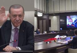 Cumhurbaşkanı Erdoğan, ilk Türk uzay yolcusu Gezeravcı ile görüştü