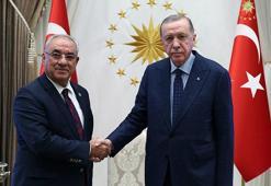 Cumhurbaşkanı Erdoğan, DSP Genel Başkanı Aksakal'ı kabul etti