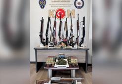Kocaeli'de silah kaçakçılarına operasyon: 15 gözaltı