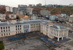 Cizre’de, belediye ve su arıtma tesisi binalarına güneş enerjisi sistemi kuruldu