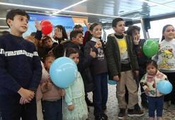 Gazzeli çocuklar boğaz turu yaptı