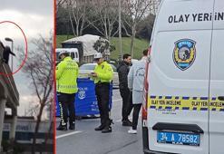 Esenler'de üst geçitten atlayan kadına otomobil çarptı