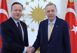 Cumhurbaşkanı Erdoğan, Cameron'u kabul etti