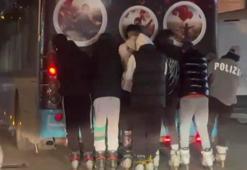 Patenli çocukların tehlikeli yolculuğu kamerada