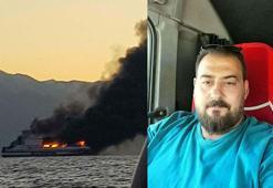 Feribot yangınında kaybolan TIR şoförünün eniştesi: Ölüsünün bile bulunmasından ümidi kestik