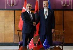 Bakan Fidan, Arnavutluk Başbakanı Rama ile görüştü