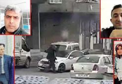 Boşanma aşamasındaki kocanın, eşi ve 2 kayınbiraderini öldürdüğü olay kamerada