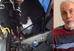 Belediye otobüsü sürücüsü, rahatsızlanan yolcuyu hastaneye yetiştirdi