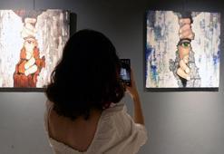 Yaşadığı deprem felaketini sanatıyla anlattı