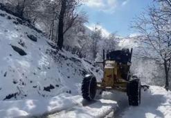 Sason’da 43 yerleşim yerinin yolu kardan kapandı