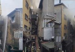 Fatih'te tarihi handa yangın