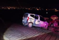 Gaziantep’te hafif ticari araç devrildi: 5 yaralı