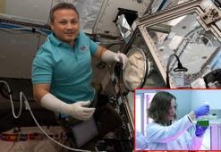 Uzay'a da kadın eli değdi