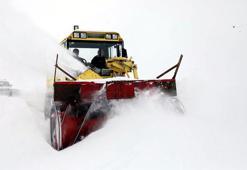 Van'da 3 bin rakımda karla mücadele