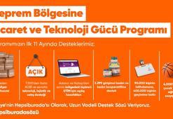 Deprem bölgesindeki KOBİ ve esnafın Hepsiburada’daki ticaret hacmi 3,5 milyar TL'ye ulaştı