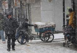 Van'da kar yağışı etkili oldu
