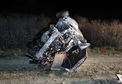 Asker eğlencesi dönüşü kaza: 2 ölü, 1 yaralı