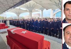 Şehit pilotlar, son yolculuklarına uğurlandı